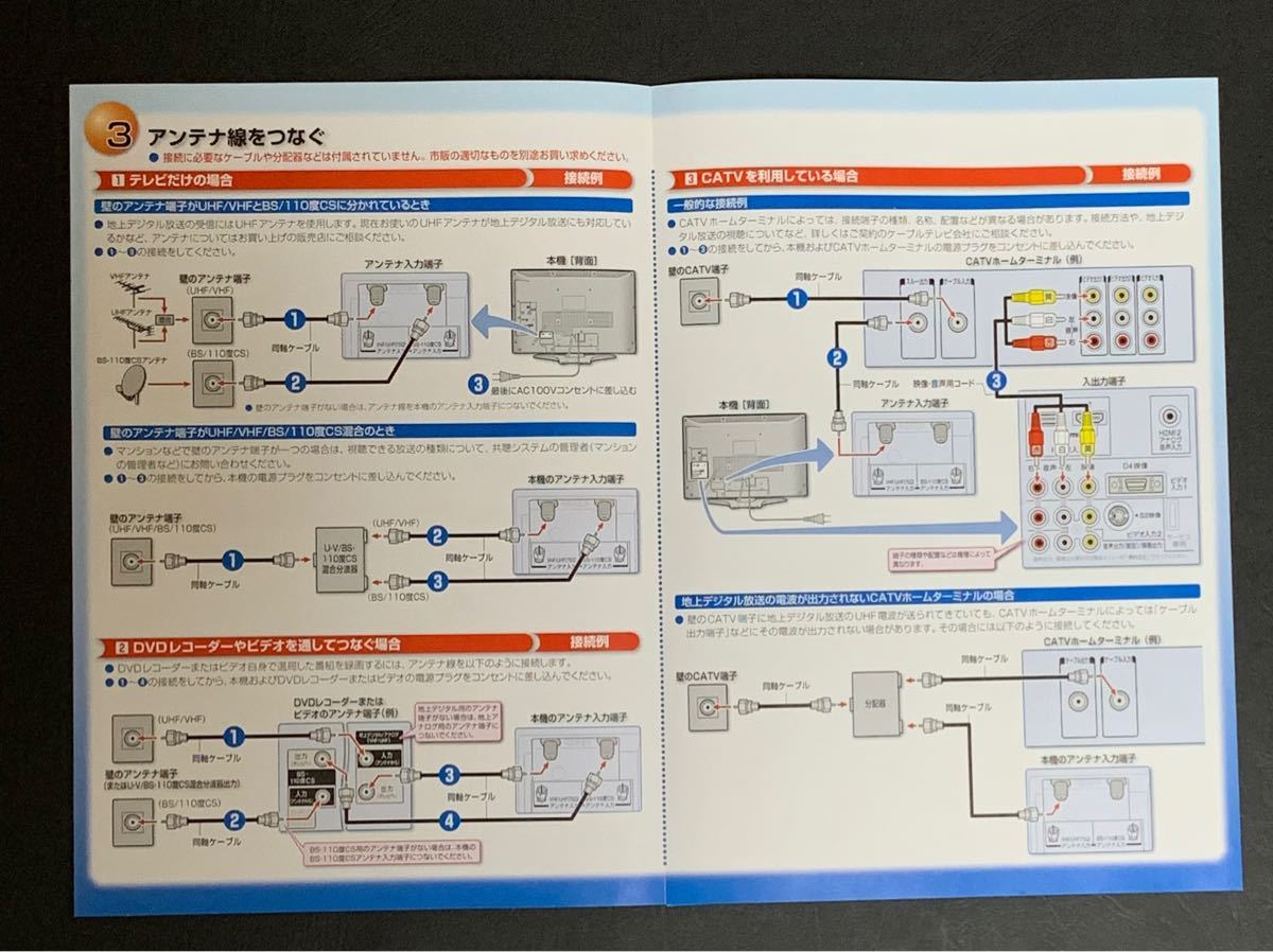 TOSHIBA REGZA デジタルハイビジョン液晶テレビ 取扱説明書 TOSHIBA REGZA デジタルハイビジョン液晶テレビ 取扱説明書