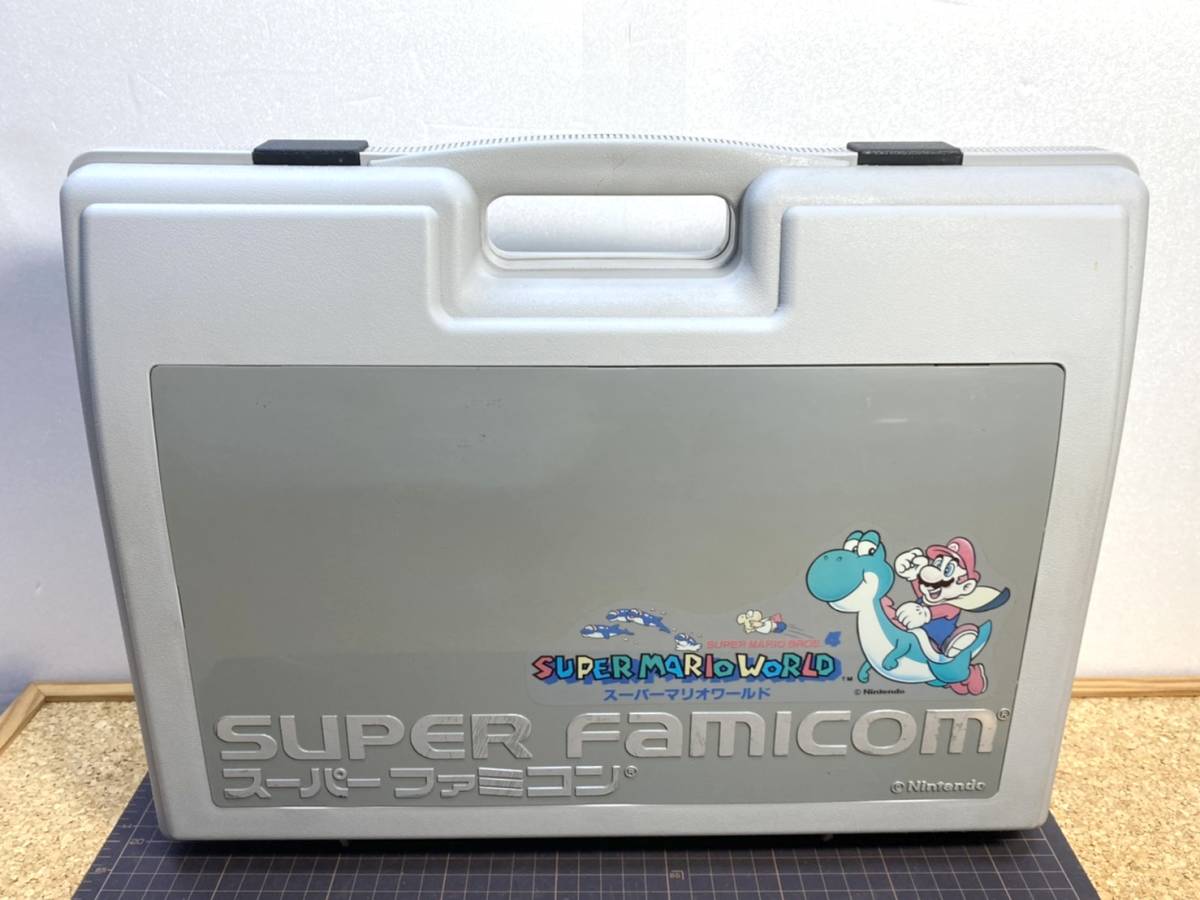 貴重 レトロ 任天堂 Nintendo スーパーファミコン SUPER FAMICOM SUPER MARIO WORLD スーパーマリオワールド ケースのみ