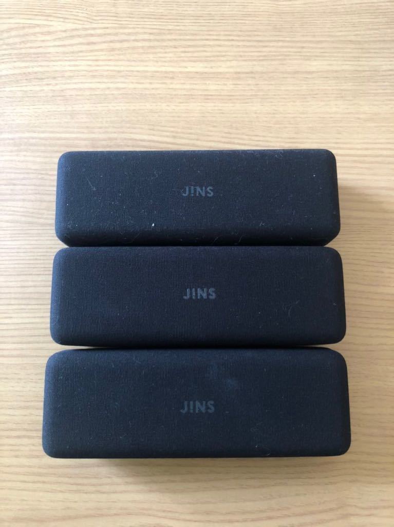 ヤフオク 新品 Jins メガネケース ブラック 黒 ケー入れ物