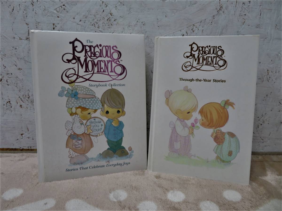 R350 2冊セット● Precious Moments プレシャスモーメント 洋書 Through-the-Year Stories / Stories That Celebrate Everyday Joys_06-2021-0507-R350
