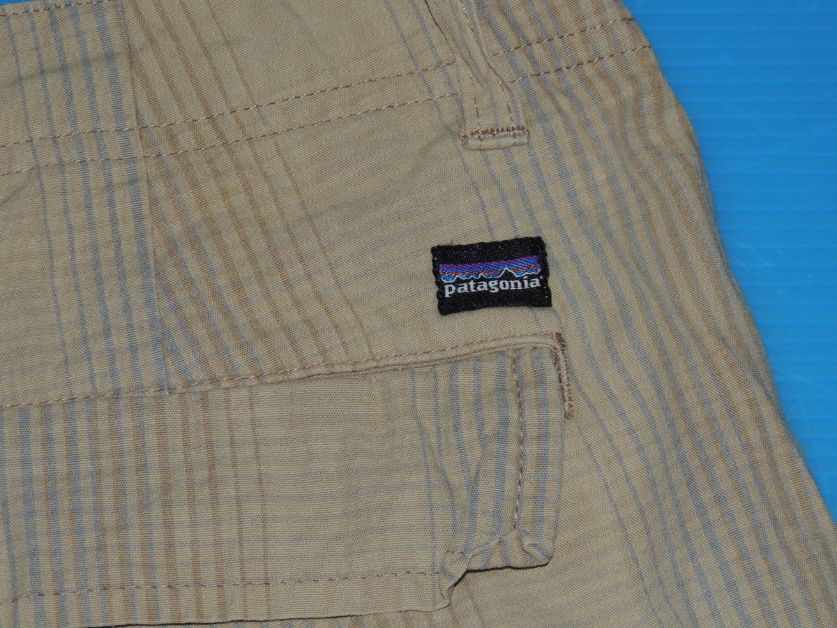 Used パタゴニア Patagonia ショートパンツ(38インチ/XL 96センチ) メンズ・ショーツ, カーゴパンツ, カーゴショーツ。使用感有り。_画像3