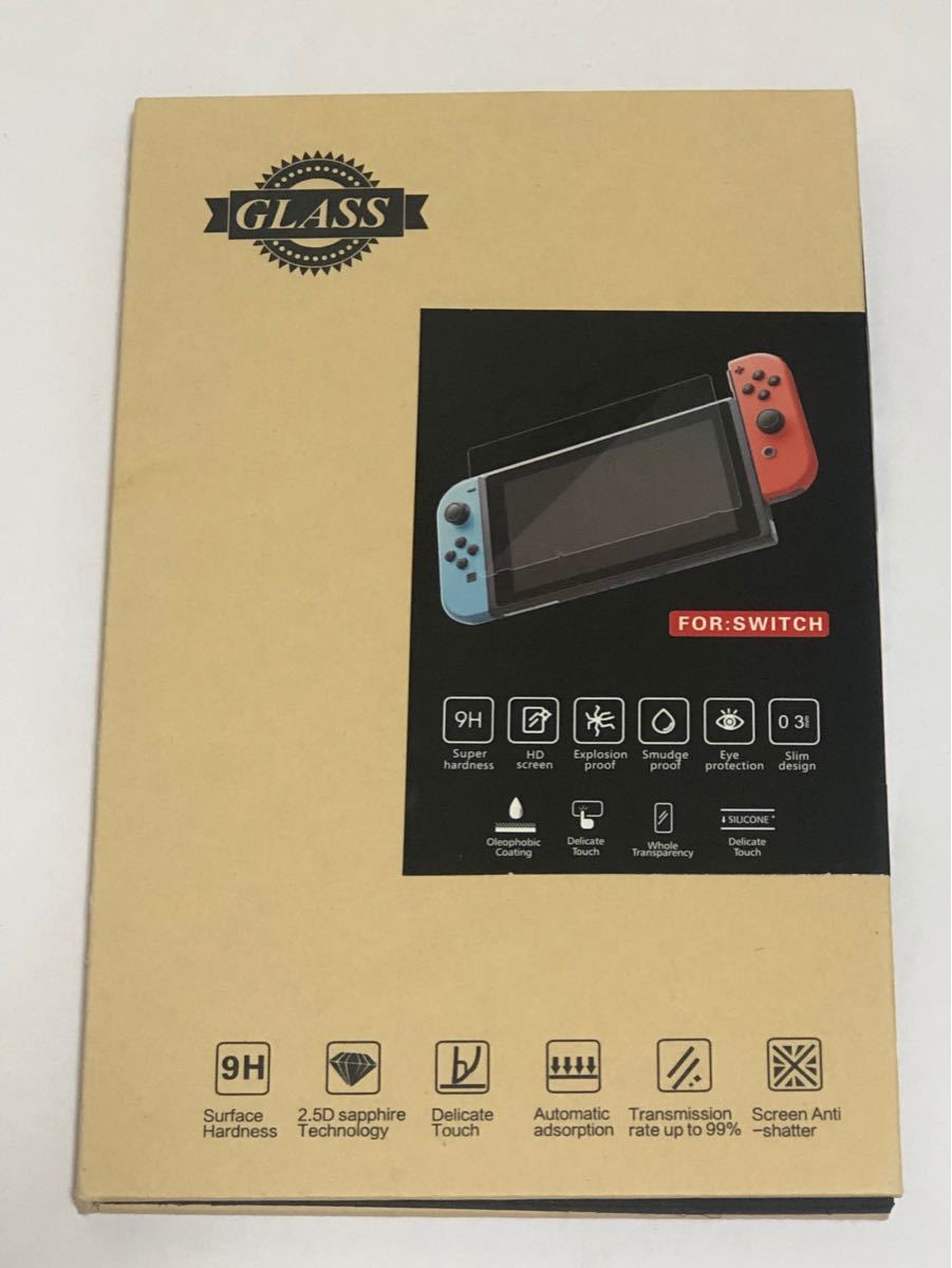 Nintendo Switch 任天堂 スィッチ 強化ガラス フィルム 9H