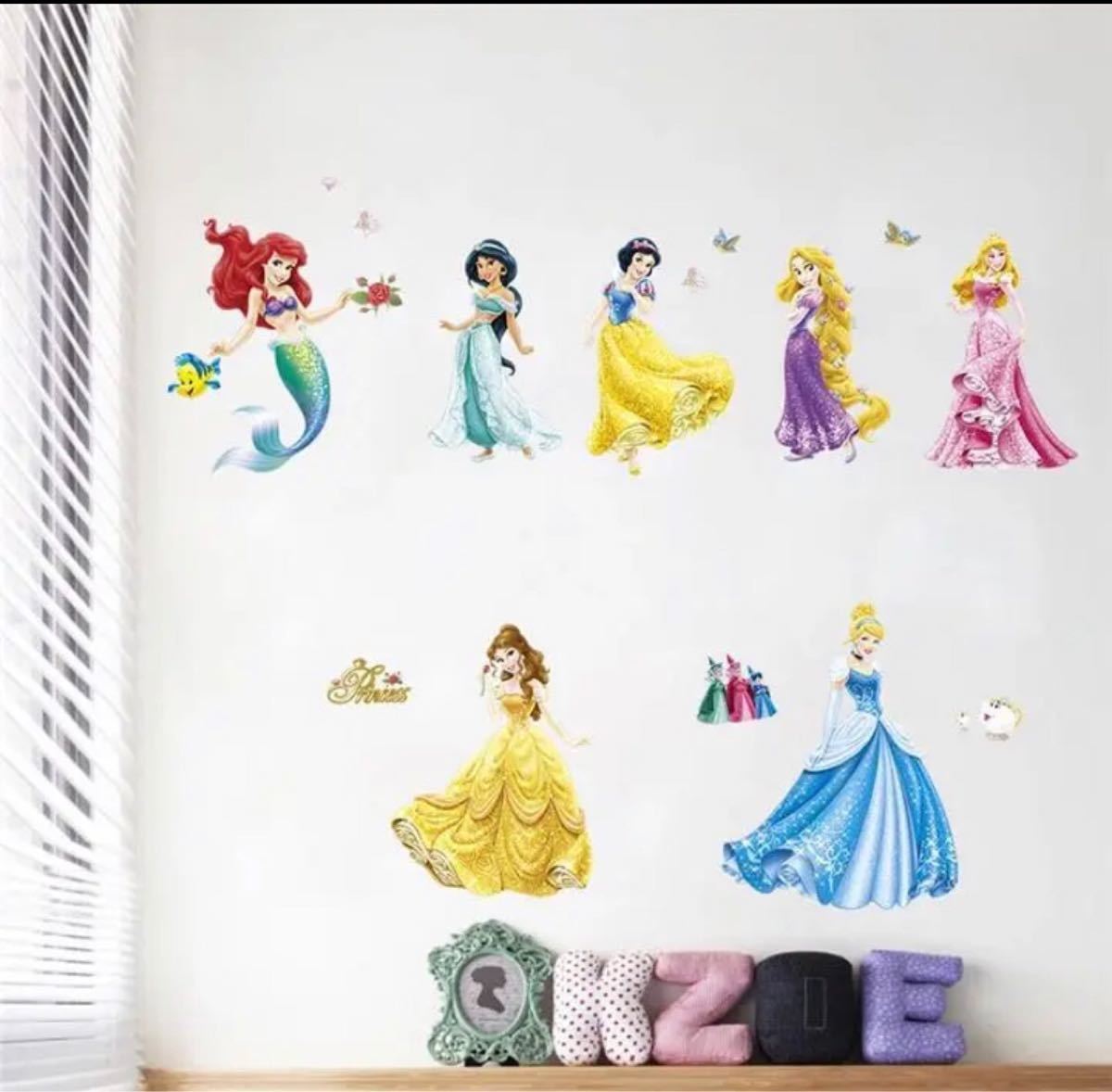 Paypayフリマ ディズニー プリンセス ウォール ステッカー Paypayフリマ ディズニー プリンセス ウォール ステッカー
