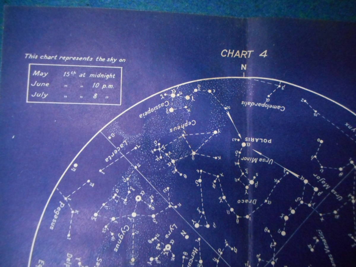 即決アンティーク古天文書astronomy星座早見盤、天体観測、1943年『エジプト用星図』 即決アンティーク古天文書astronomy星座早見盤、天体観測、1943年『エジプト用星図』