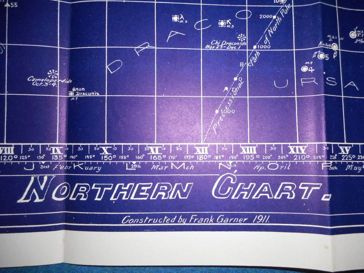 即決アンティーク古天文書astronomy、星座早見盤、天体観測、1911年『ガーナー星図』天体望遠鏡、Star map, Planisphere, Celestial atlas - 天文、宇宙 即決アンティーク古天文書astronomy、星座早見盤、天体観測、1911年『ガーナー星図』天体望遠鏡、Star map, Planisphere, Celestial atlas - 天文、宇宙