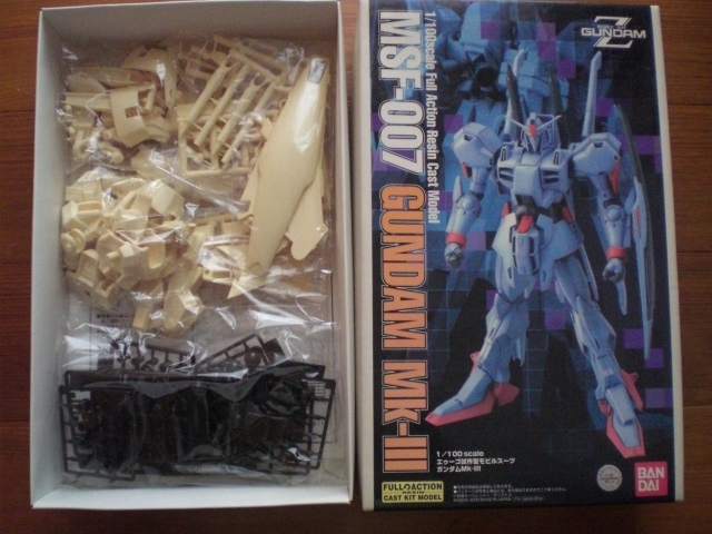 ☆バンダイ1/100【エゥーゴ試作型モビルスーツガンダムMk-Ⅲ ☆バンダイ1/100【エゥーゴ試作型モビルスーツガンダムMk-Ⅲ