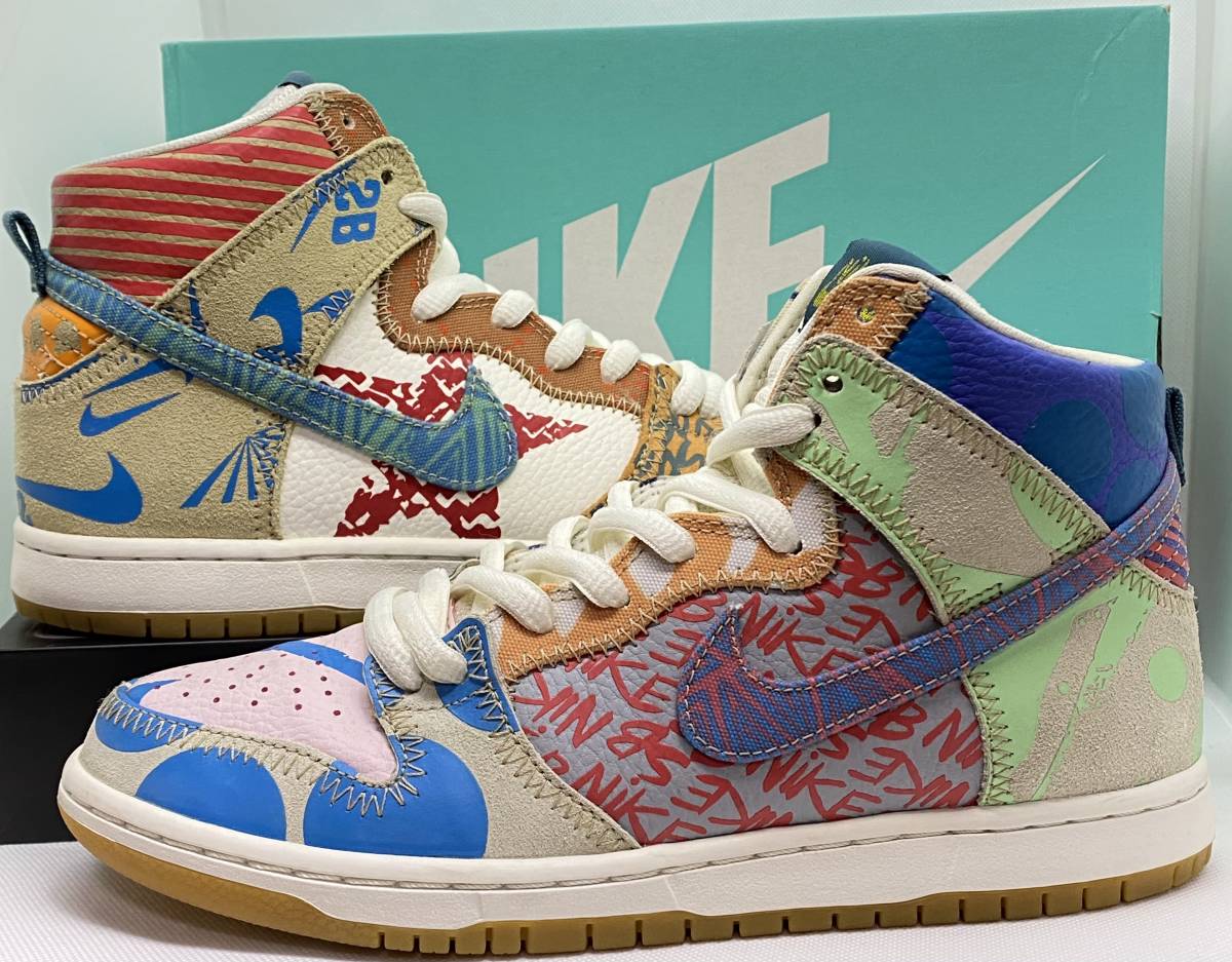 超希少!!NIKE SB ZOOM DUNK HIGH PREM トーマスキャンベル 26.5CM 918321-381★THOMAS CAMPBELLナイキPREMIUMダンクHIプレミアムB_画像1