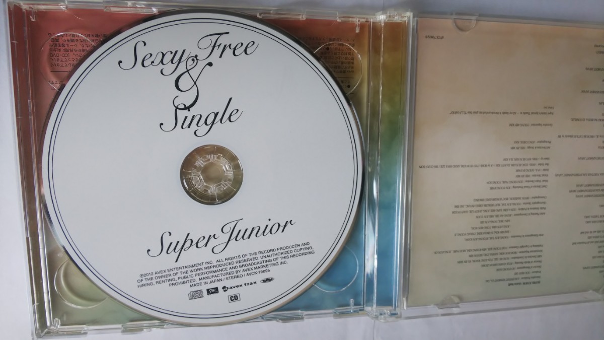SUPER JUNIOR Sexy'Free&Single