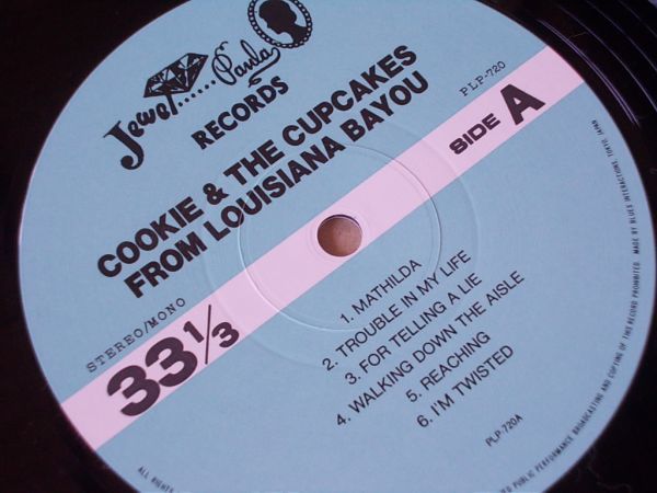 P6124　即決　LPレコード　クッキー&ザ・カップケイクス『フロム・ルイジアナ・バイユー』　国内盤　帯付_画像3