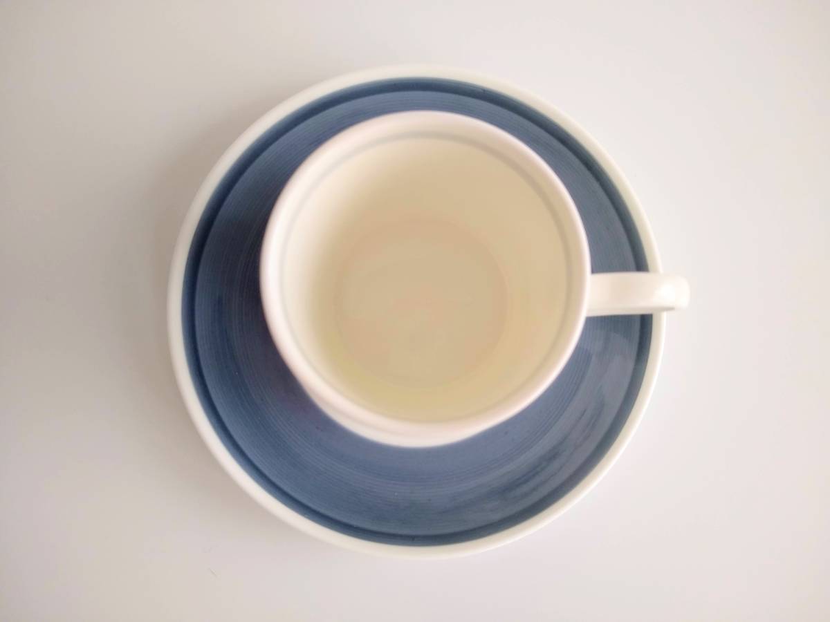 ■WEDGWOOD スージークーパー グレンミスト デミタスカップ＆ソーサー コーヒー SUSIE COOPER　"GLEN MIST" CUP&SAUCER　②_画像2