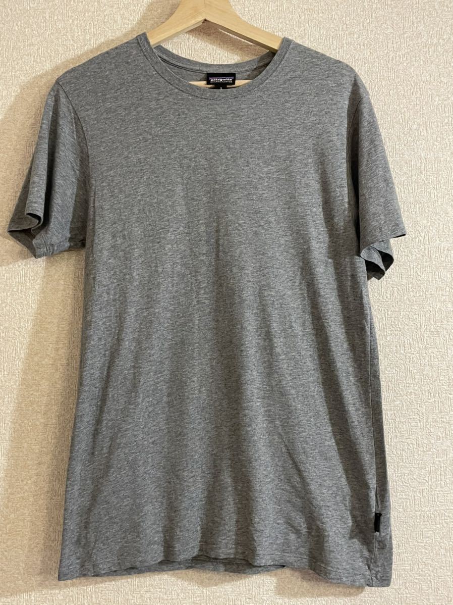 美品 patagonia パタゴニア メンズデイリーティー Ｔシャツ S グレー_画像1