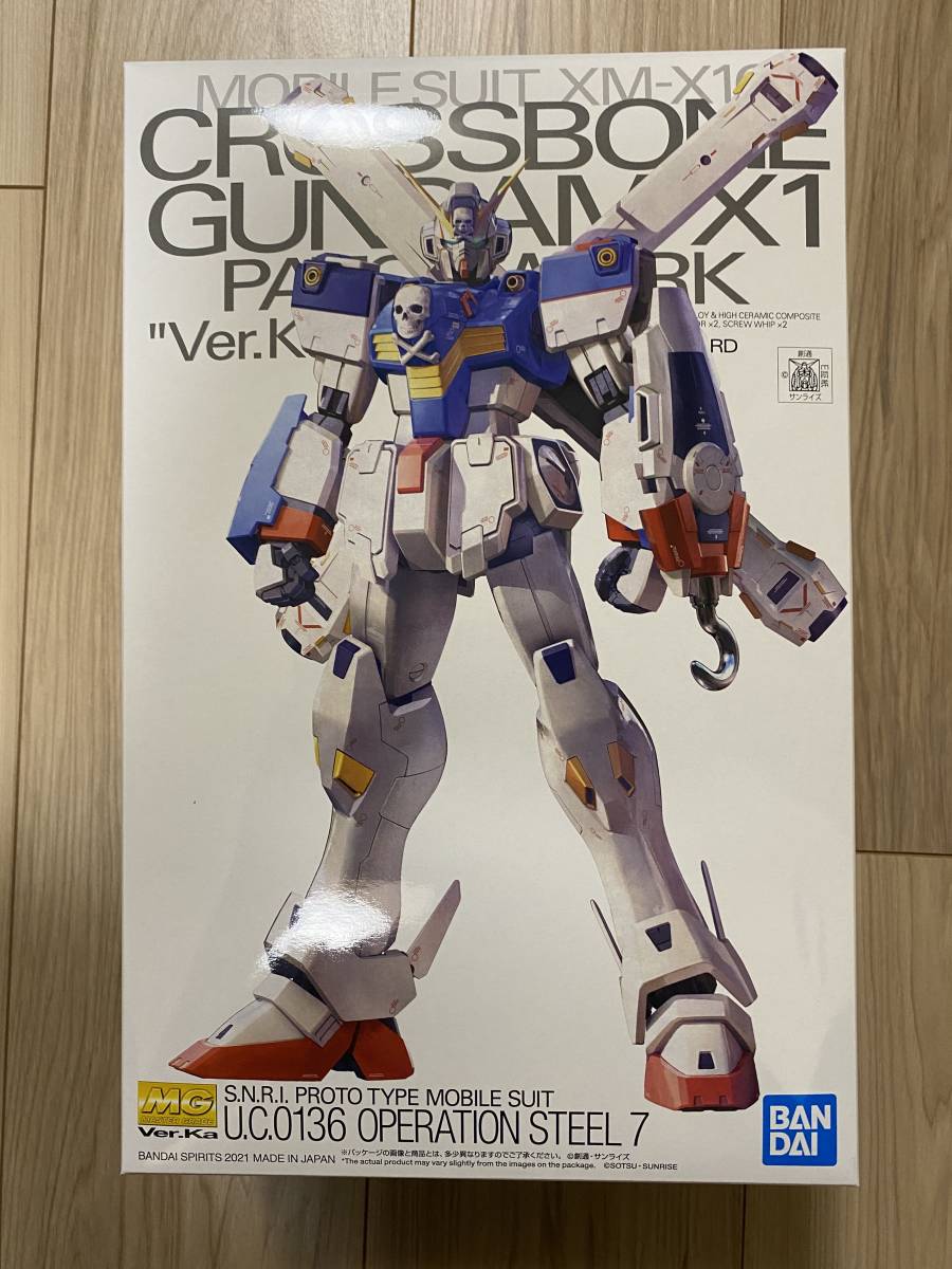 MG 1/100 クロスボーン・ガンダムX1 (パッチワーク) Ver.Ka 内袋未開封 プレミアムバンダイ 機動戦士クロスボーンガンダム 鋼鉄の7人