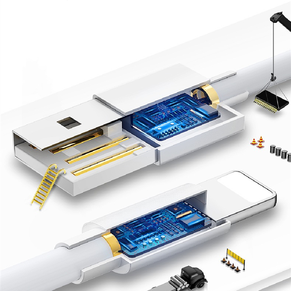 200㎝　iPhone充電ケーブル 純正 ライトニングケーブル 急速充電 USB同期＆充電 iPhone対応できる充電ケーブル