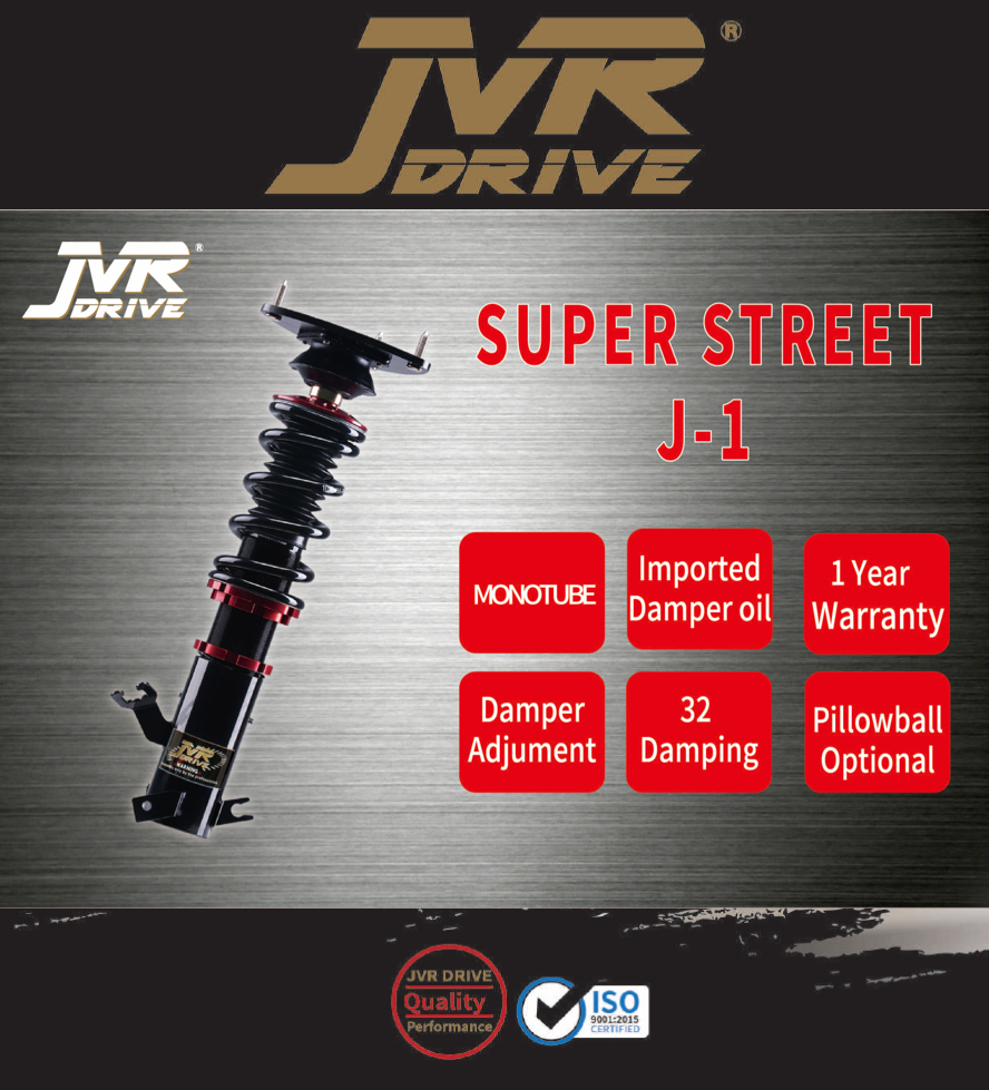 JVR　DRIVE　Subaru　フォレスター　サスペンション　SJ　全長調整式　2013-2018　車高調　ストリートタイプ　スバル