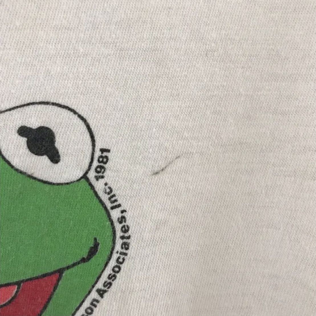 80 S ビンテージ カーミット Tシャツ M セサミストリート Kermit イラスト キャラクター 売買されたオークション情報 Yahooの商品情報をアーカイブ公開 オークファン Aucfan Com