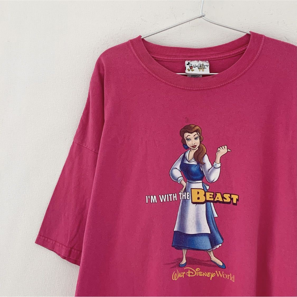 開店記念セール!】 90's 美女と野獣 ベル Tシャツ XXL ビンテージ