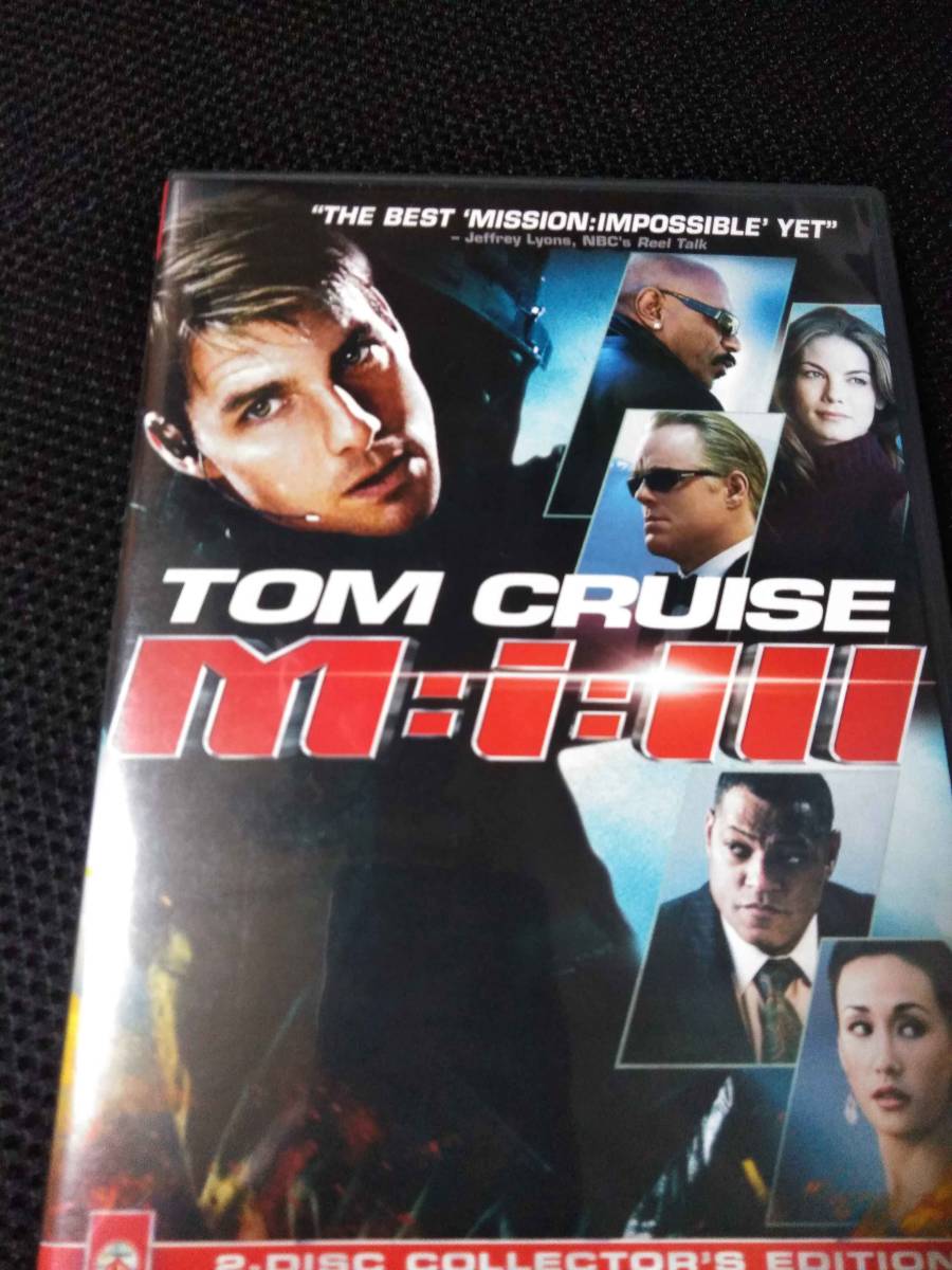 DVD TOM CRUSE M：I：Ⅲ　パラマウントホームエンタテイメントジャパン_画像1