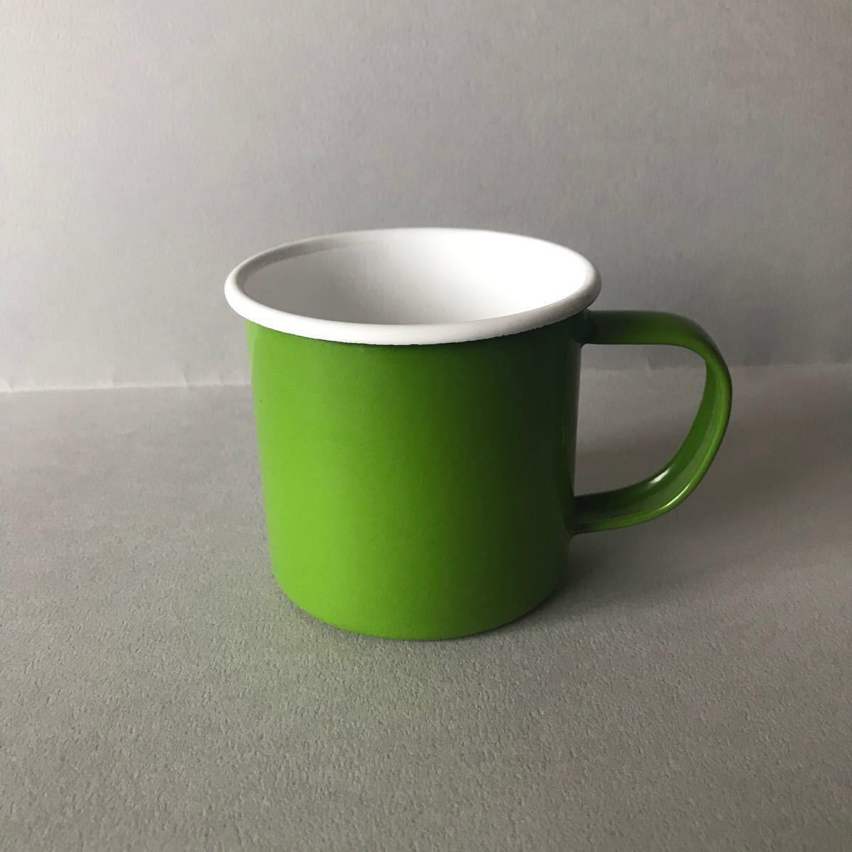 Paypayフリマ 無印良品 ホーローマグカップ 緑色と茶色のセット Paypayフリマ 無印良品 ホーローマグカップ 緑色と茶色のセット