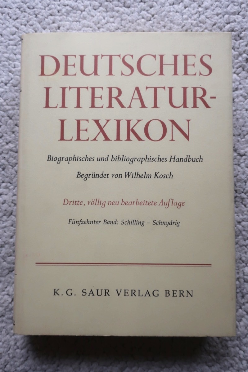 Deutsches Literatur-Lexikon fnfzehnter band Dritte Auflage第3版 ドイツ語_画像1