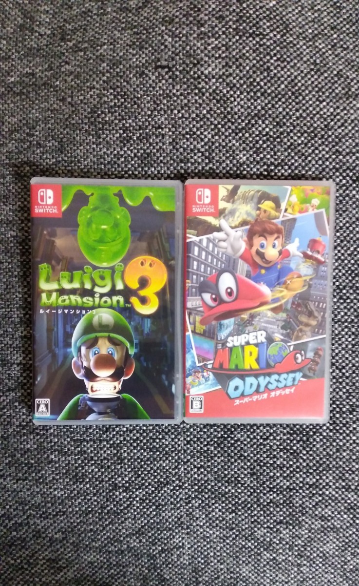 【Switch】 スーパーマリオオデッセイ ルイージマンション 3 セット