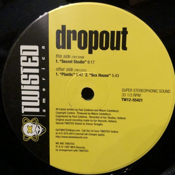 Dropout / The Secret Is Out!_画像2