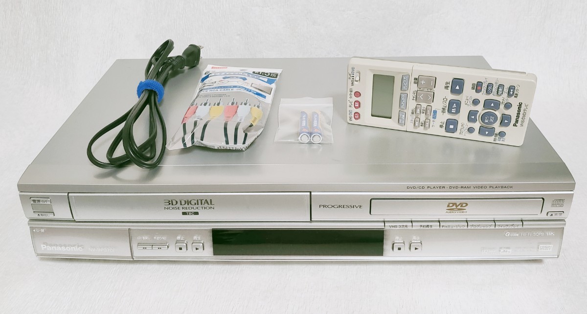 パナソニック ビデオデッキ一体型DVDプレーヤー NV-VP370F パナソニック ビデオデッキ一体型DVDプレーヤー NV-VP370F