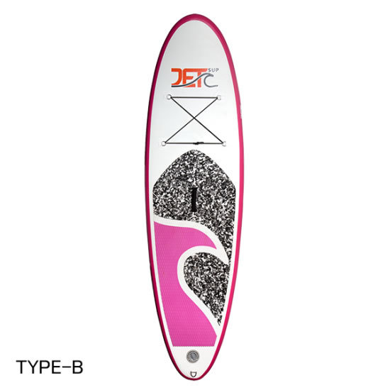 Jet Ocean Sport 【SURF 9】 ＴYPE-B PINK インフレータブルサップ カーボンパドル・リーシュセット 折り畳めて専用バックに入ります_画像1
