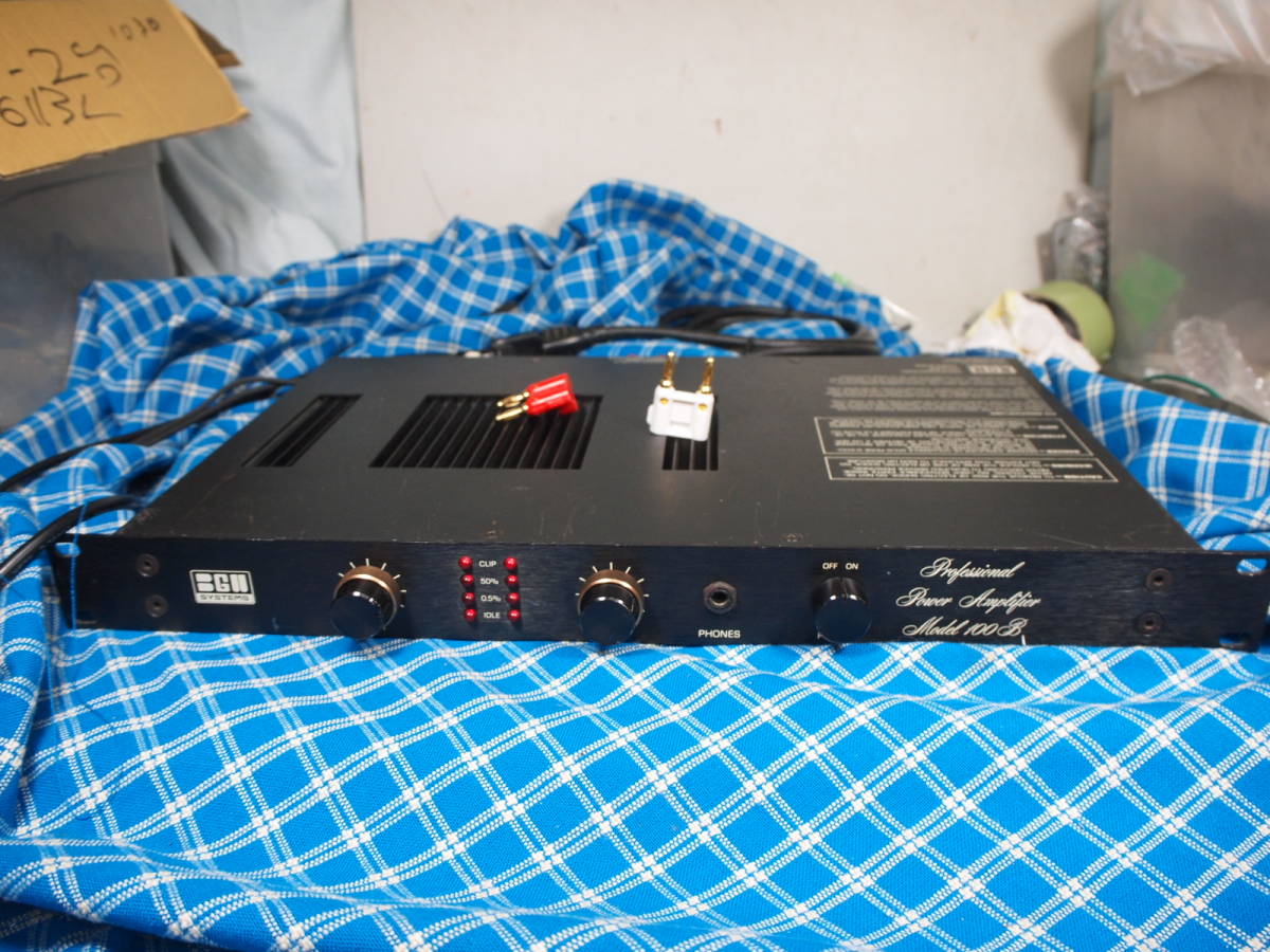 使い勝手の良い パワーアンプ BGW MODEL 】 100B 完動品 【3ヶ月保証 使い勝手の良い パワーアンプ BGW MODEL 】 100B 完動品 【3ヶ月保証