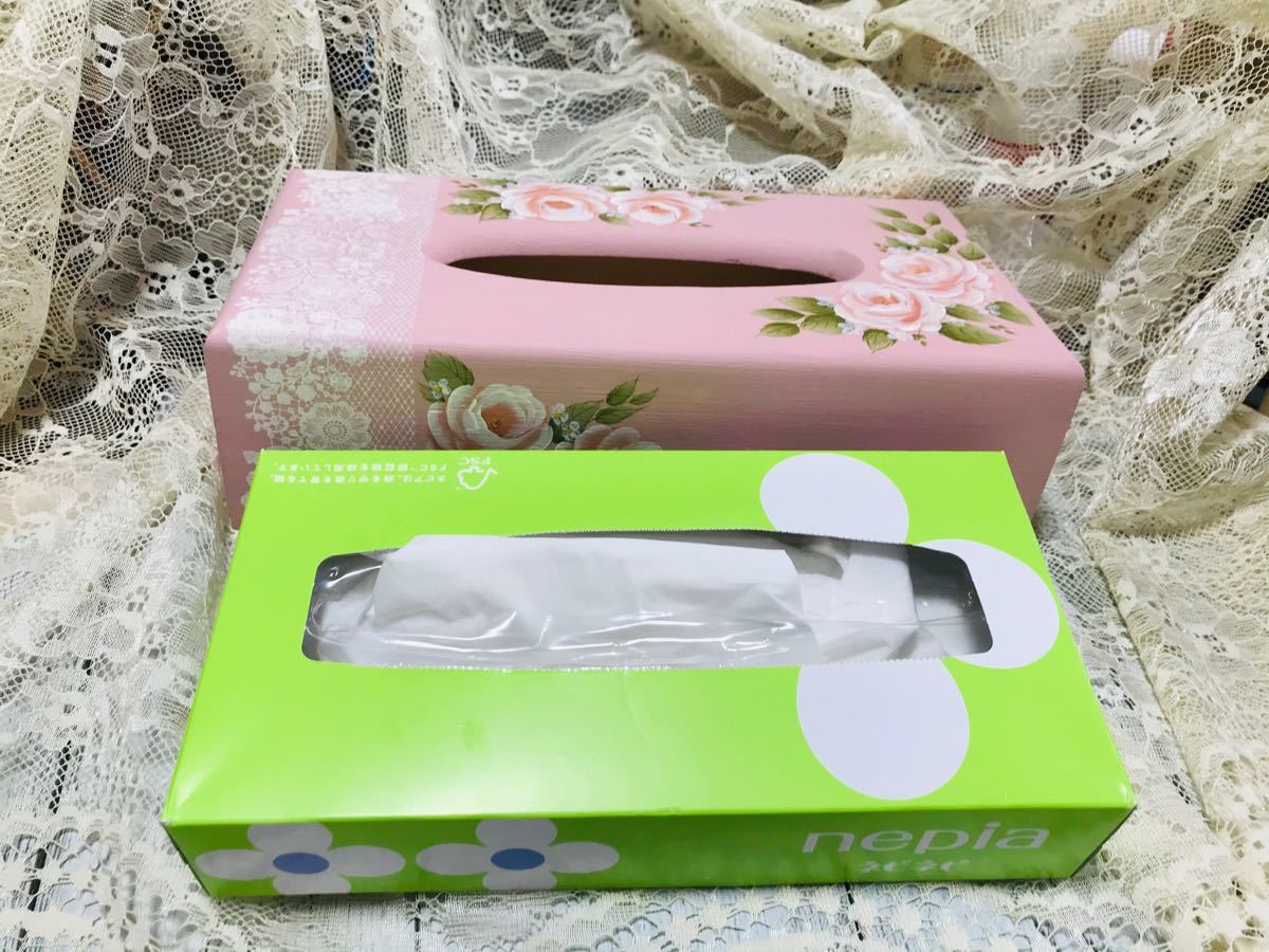 トールペイント 薔薇トレースのティッシュケース|Yahoo!フリマ トールペイント 薔薇トレースのティッシュケース|Yahoo!フリマ