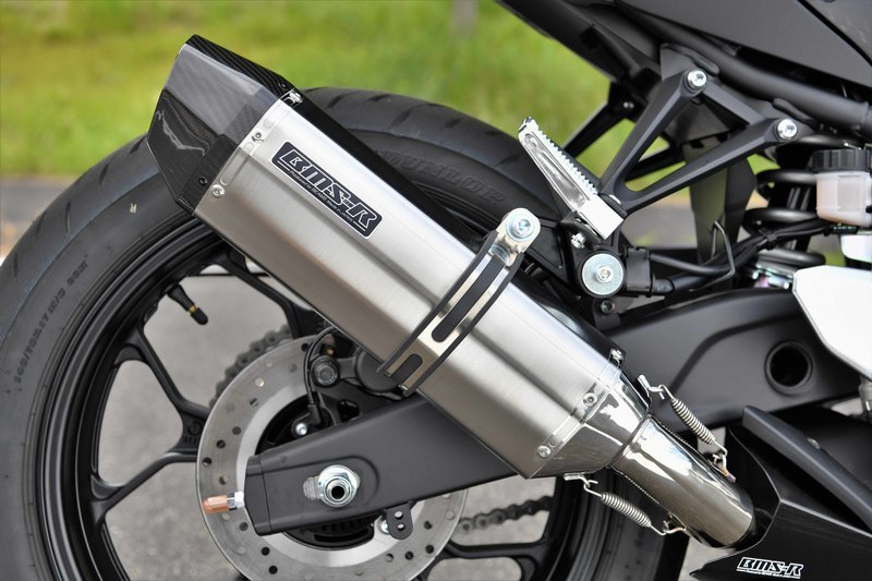 新品 ビームス YZF R-3 2019~ (2BL-RH13J)用 CORSA-EVOⅡ スリップオン ステンレスサイレンサー 政府認証 G264-64-P1J BEAMS マフラー_画像5