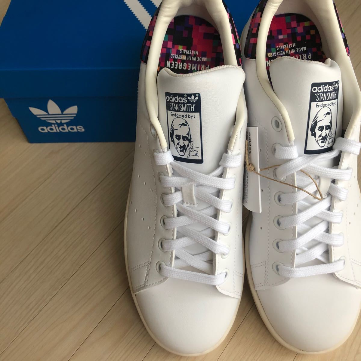 新品未使用 adidas オリジナルス Stan Smith スタンスミス originals マルチ カラー モザイク 柄 新品未使用 adidas オリジナルス Stan Smith スタンスミス originals マルチ カラー モザイク 柄