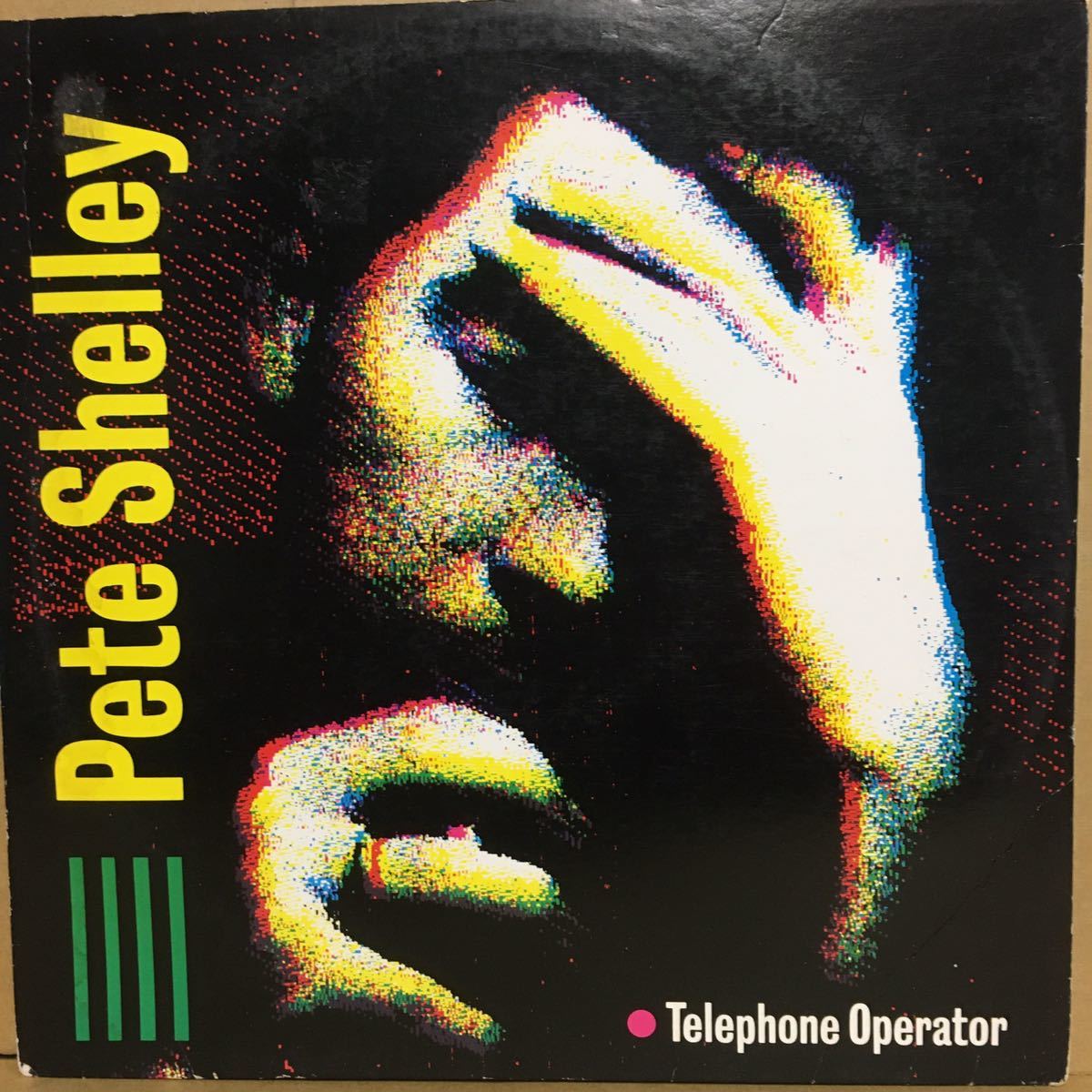 12' USプロモ盤　PETE SHELLEY / TELEPHONE OPERATOR ， MANY A TELEPHONE OPERATOR_画像1