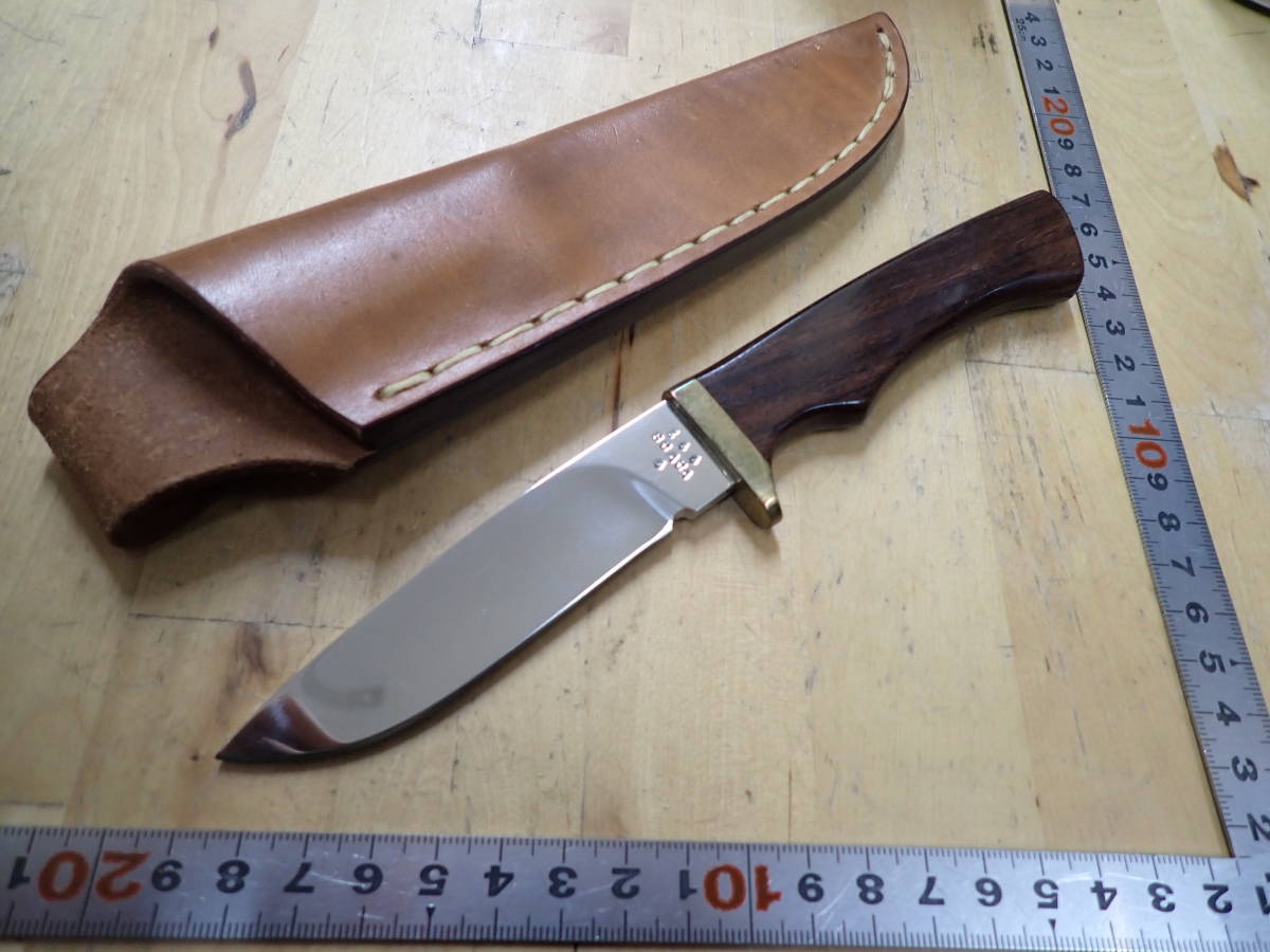 『G24M』W.C.WILBER シースナイフ　1973FALL アメリカカスタムナイフメーカー