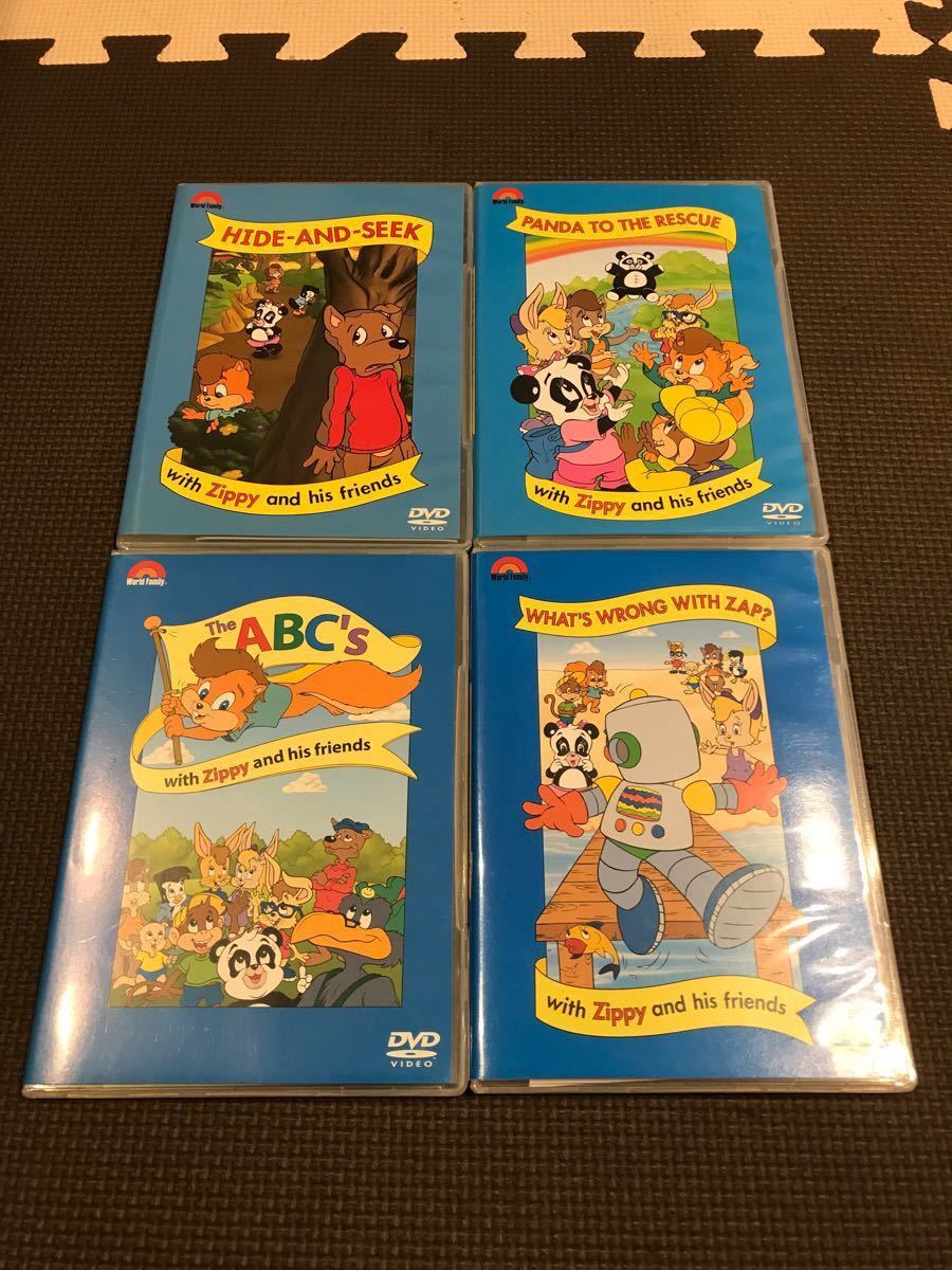 ディズニー英語 with Zippy and his friends DVD 12枚セット ディズニー英語 with Zippy and his friends DVD 12枚セット