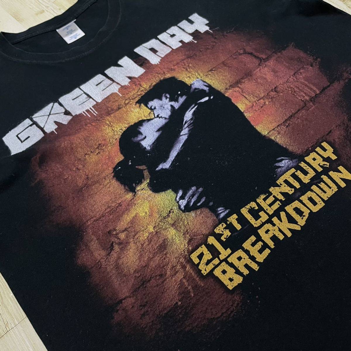正規品】ギルダン GREEN DAY グリーン・デイ ビッグプリント 正規品】ギルダン GREEN DAY グリーン・デイ ビッグプリント