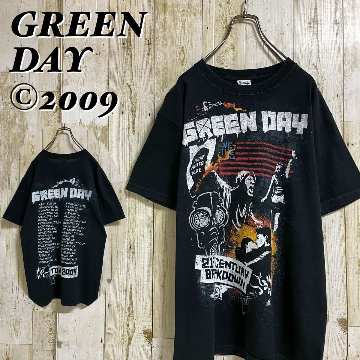  GREENDAY グリーンデイ プリントロングスリーブT