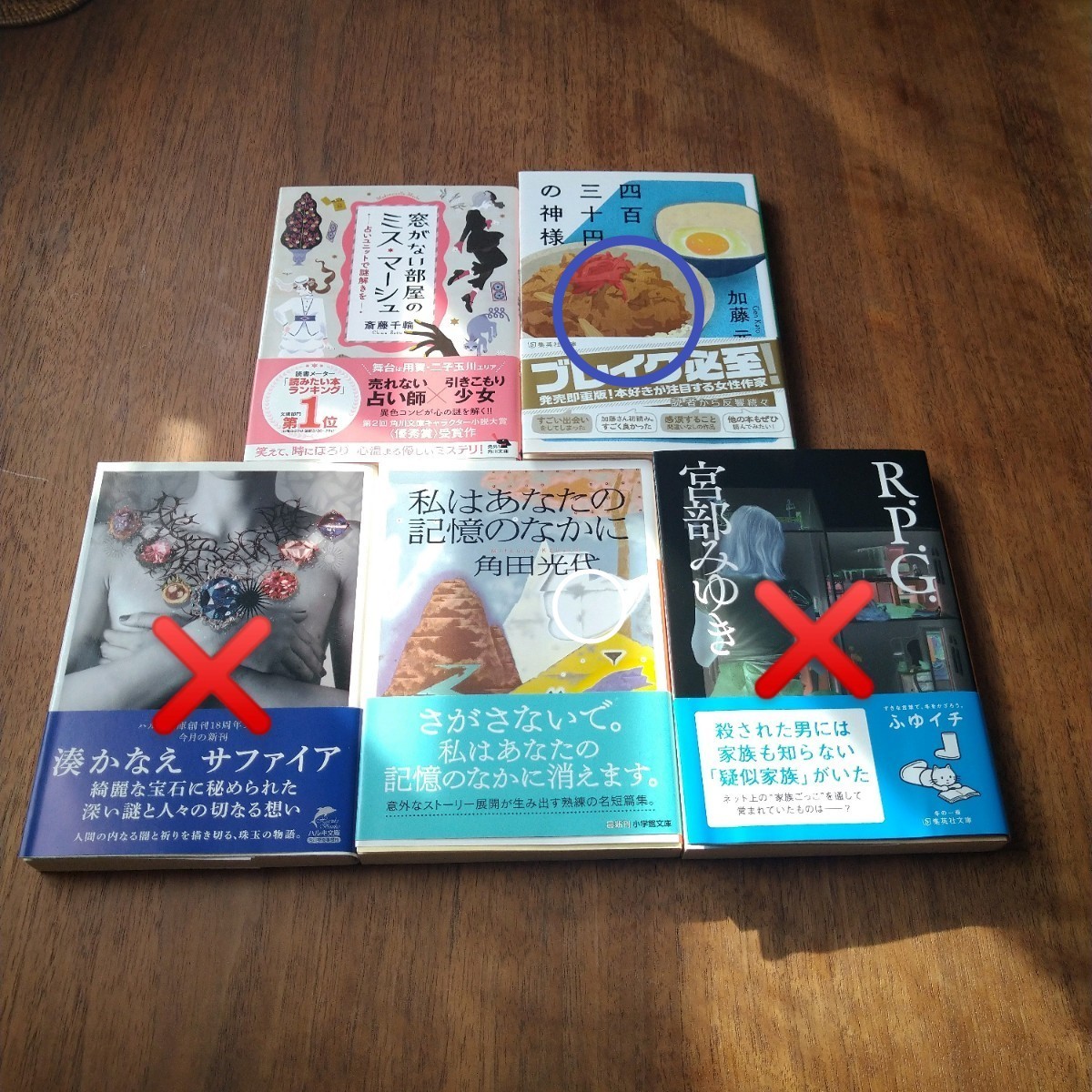 くろねこ様専用『四百三十円の神様』『被害者は誰？』2冊750円 