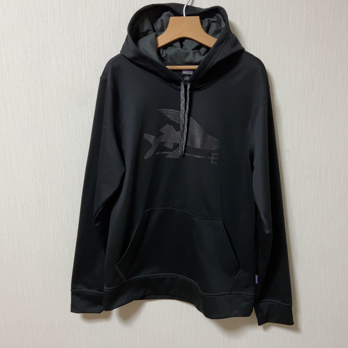 パタゴニア パーカー Mサイズ ブラック フライングフィッシュ パタゴニア パーカー Mサイズ ブラック フライングフィッシュ