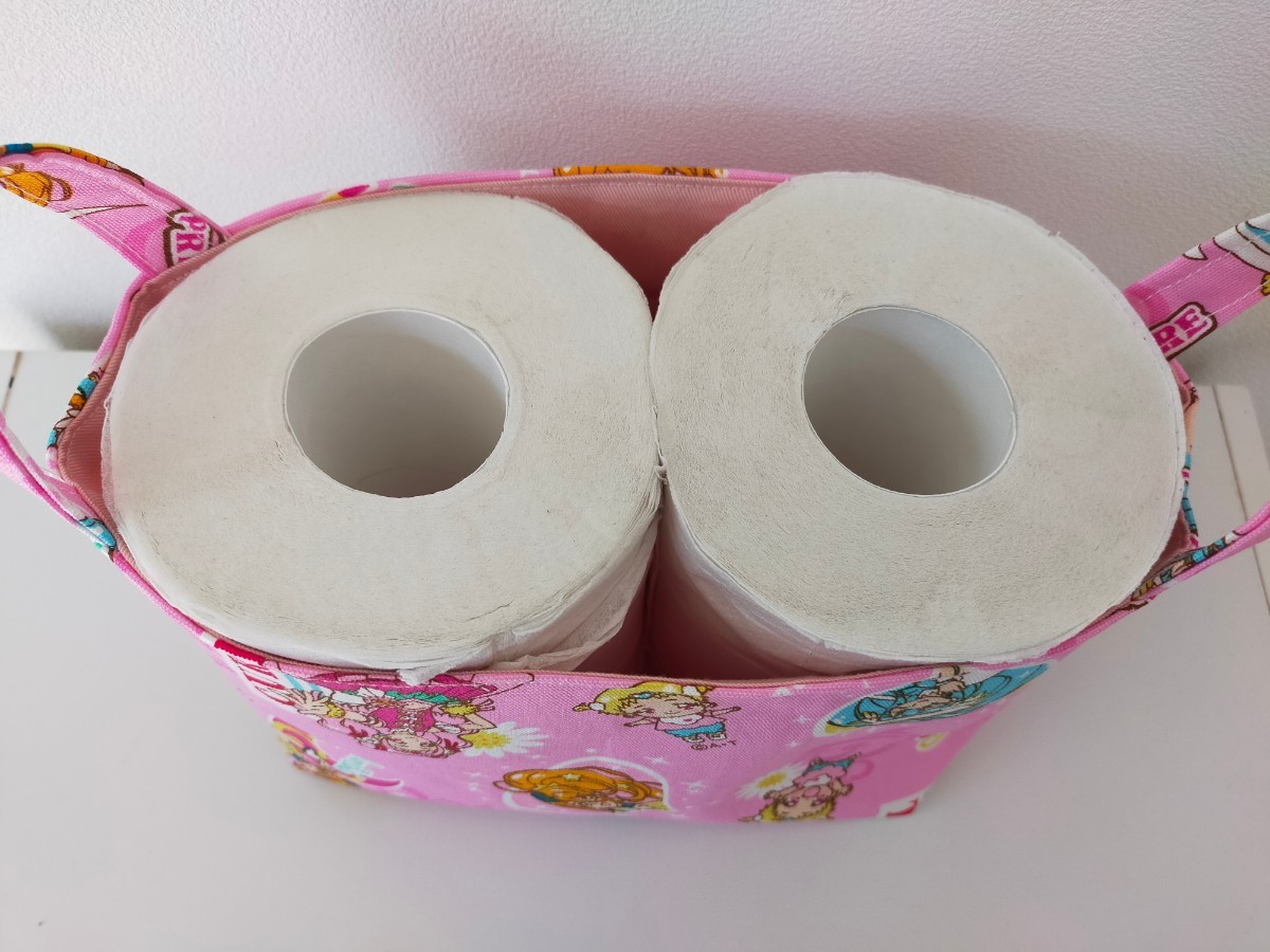 Paypayフリマ ハンドメイド 布バスケット 小 ハグっとプリキュア Paypayフリマ ハンドメイド 布バスケット 小 ハグっとプリキュア