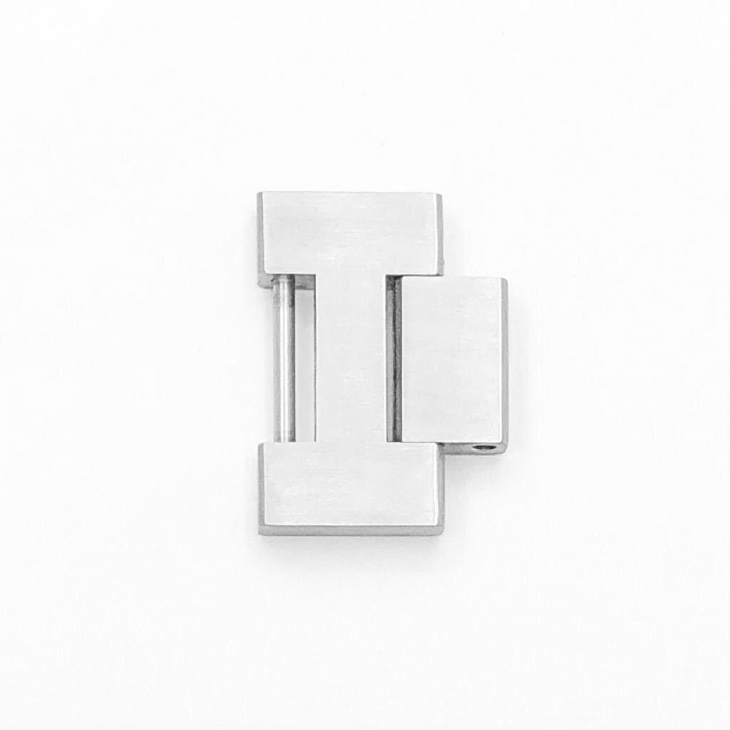 【仕上済】カルティエ CARTIER メンズパシャ シルバー 18mm幅 ブレス 1コマ コマ コマ単品 部品 腕時計 時計