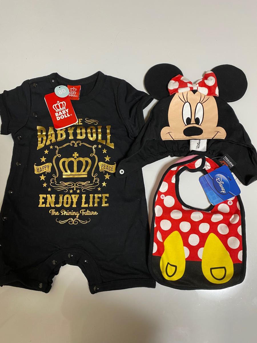 Paypayフリマ Babydoll ベビードール 新品タグ付き Disney ディズニー ミニーマウス ロンパース スタイ 3点セット Paypayフリマ Babydoll ベビードール 新品タグ付き Disney ディズニー ミニーマウス ロンパース スタイ 3点セット