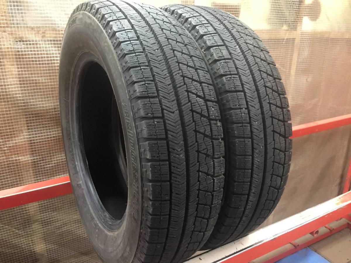 ★☆2本バリ山!! 165/70R14 ブリヂストン VRX 引取可 A258☆★_画像1