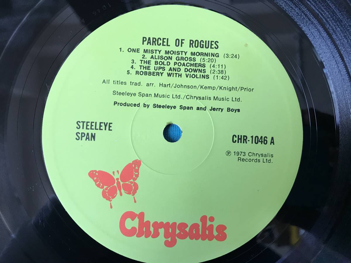 LP*Steeleye Span / Parcel Of Rogues UK record CHR1046