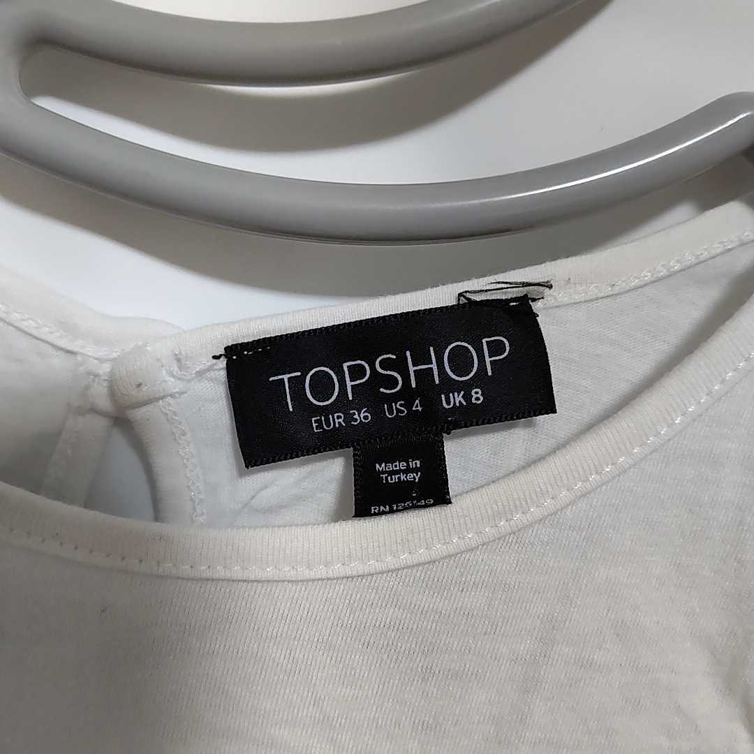 TOP SHOP レディース タンクトップ サイズ36_画像3