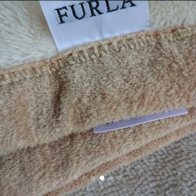 日本製 FURLA フルラ 毛布 ブランケット Made in JAPAN