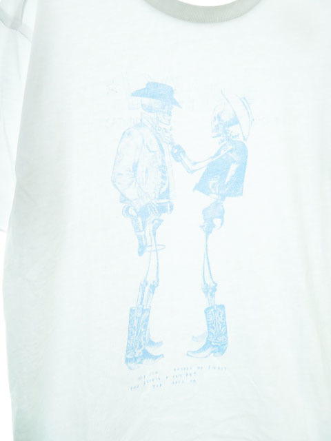 フラグメントデザイン FRAGMENT DESIGN AKA SIX DEAD COWBOYS TEE 半袖 プリント Tシャツ ホワイト L 210510_画像3