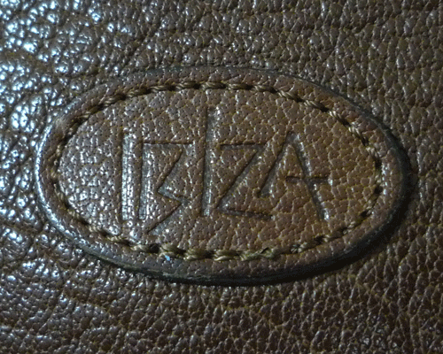 ibi The IBIZA ручная сумочка женский кожа Brown чай лист рисунок 