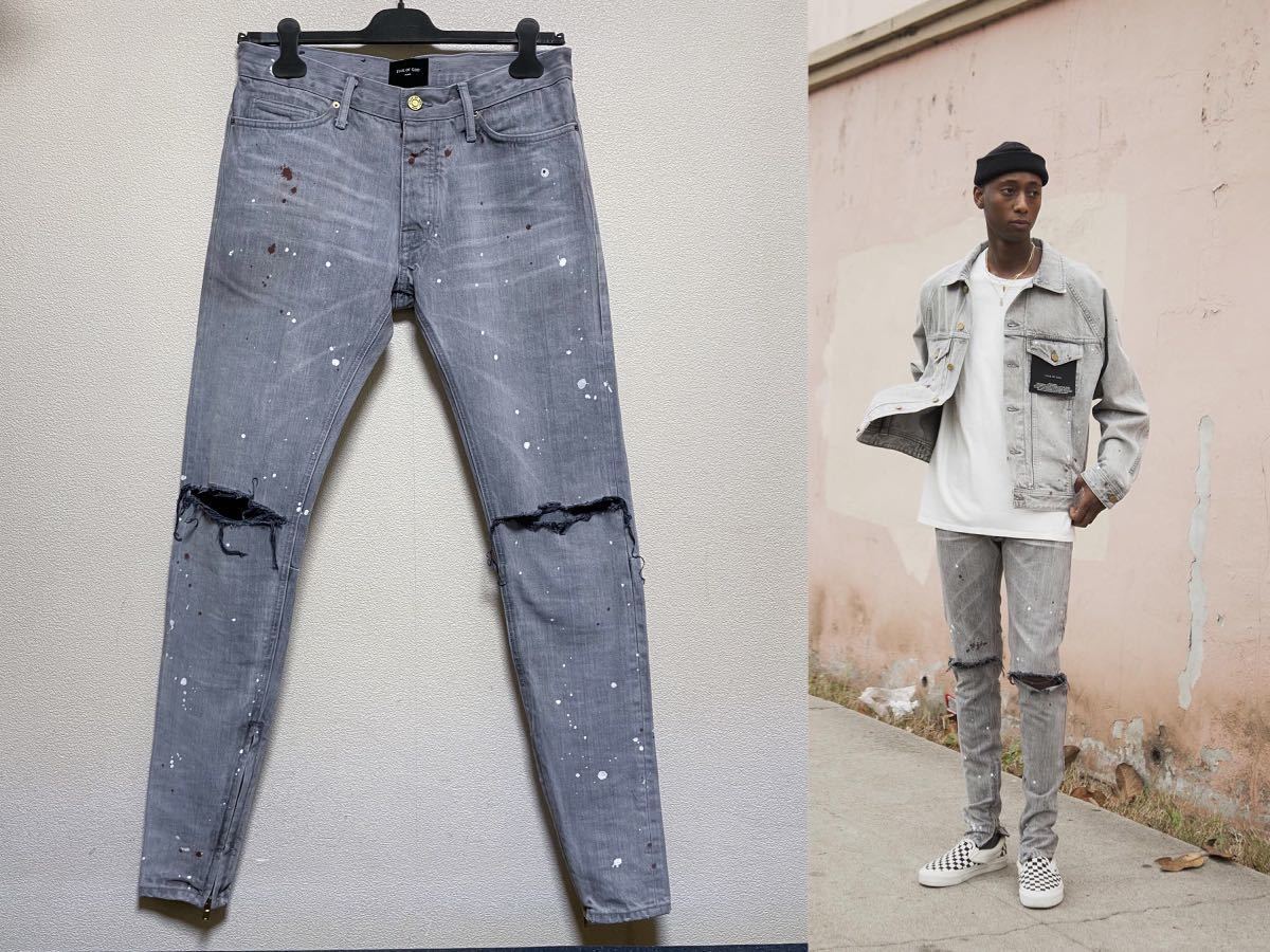 今月激安商品 Fear of god × UNION LA 5th Selvedge Denim