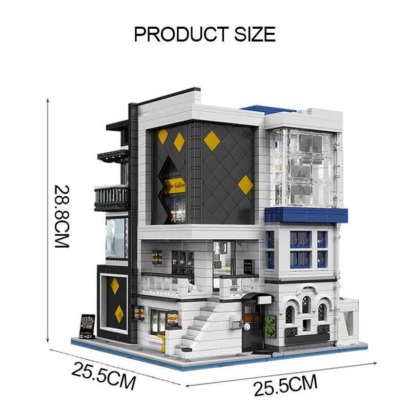 LEGO互換 LEGO風 クリエイター モダン・ヴィラ LED 3294ピース-