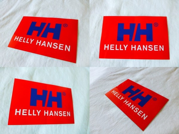  Helly Hansen HH HELLY HANSEN blue sticker BLUE HELLY HANSEN Helly Hansen goldwin helly hansen Blue